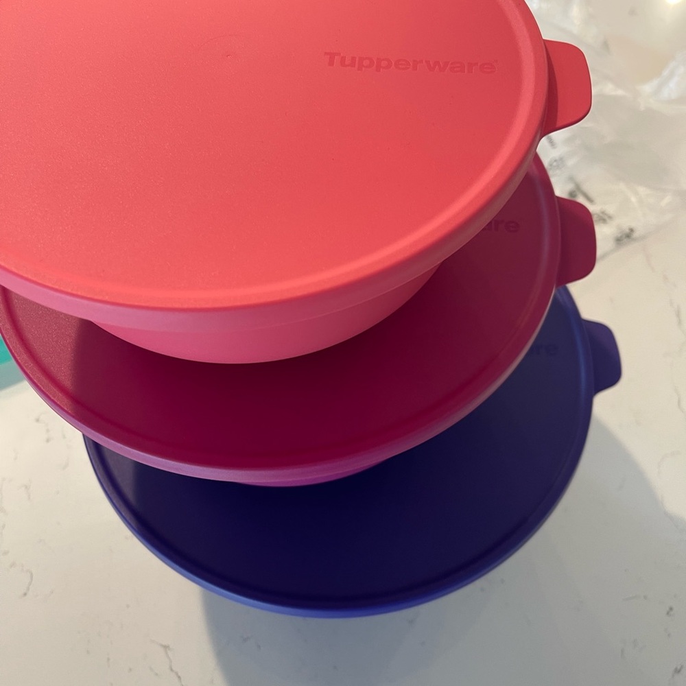 NWT Tupperware Aloha 3 pc Set. - Picture 2 of 5